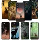 Coque de téléphone motif forêt animal cerf chasse camouflage pour Samsung Galaxy S23 S22 S21