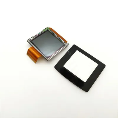 Écran LCD GBC d'origine d'occasion console et lentille en verre document Game Boy