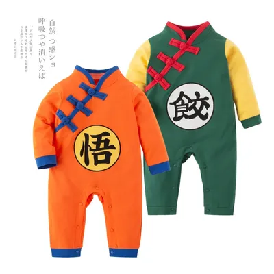 Dragon DBZ – barboteuse pour bébé garçon vêtements de dessin animé Costume de Cosplay salopette