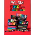 Uni Marker Pen PC-3M Acrylique posca marcadores marqueur permanent graffiti peinture stylo Pour