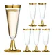 Flûtes à Champagne en Plastique Verre à Vin Rouge Poulet Gobelet à Cocktail Fournitures de ixde
