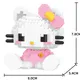 Sanurgente Anime Hello Kitty importer décennie ks Bricks My Melody Cinnamoroll Pompompurin
