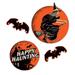 22.75" Black, Orange, & White Vintage Halloween Cutouts & Collections