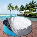 Couverture de piscine ronde anti-UV pliable anti-poussière polymères de sol pour baignoire pour