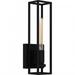 Quoizel Lgn8605 Leighton 1 Light 14 Tall Bathroom Sconce - Black