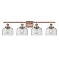 Innovations Lighting 916-4W-11-38 Bell Vanity Bell 4 Light 38 Wide Vanity Light - Copper