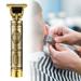Fairnull Electric Clipper Labor-saving Smooth Aluminum Alloy Rechargeable Buddha Statue Hair Cutting Trimmer for Men