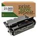 Remanufactured Print.Save.Repeat. Lexmark 64004HA High Yield Toner Cartridge Label Applications for T640 T642 T644 [21 000 Pag