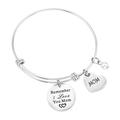 WQJNWEQ Clearance Mother Day Bangle Bracelet From Daughter & Son Mom Birthday Gift From Kids Bangle Bracelet For Mom Expandable Bangle Bracelet For Women