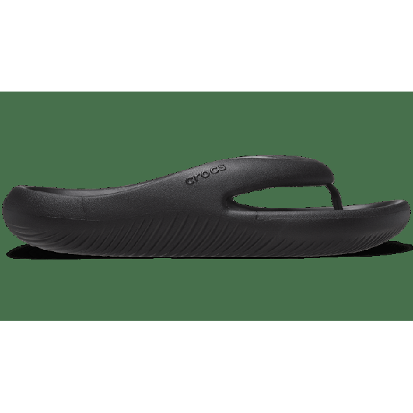 crocs-black-mellow-recovery-flip-shoes/