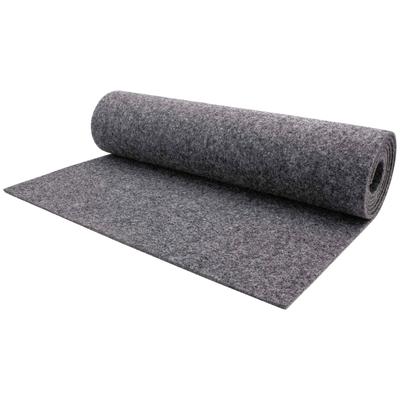 Nadelvliesteppich "TURBO, Made in Belgium", grau, B:200cm H:5mm L:2000cm, Nadelfilz, PRIMAFLOR-IDEEN IN TEXTIL, Teppiche, robust und strapazierfähig, fußbodenheizungsgeeignet, Kurzflor Teppich Image