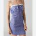 Urban Outfitters Dresses | Daisy Street Blue Floral Body-Con Cami Dress | Color: Blue | Size: S