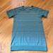 Lululemon Athletica Tops | Lululemon Rest Less Patterned Short Sleeve Top Size 6 Light Green | Color: Green | Size: 6