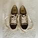 Michael Kors Shoes | Michael Kors Canvas/Leather Sneakers, Color Brown, Size 7.5 | Color: Brown/Tan | Size: 7.5