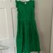 J. Crew Dresses | Jcrew Green Eyelet Dress | Color: Green | Size: 10