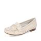 Rieker Damen Klassische Ballerinas 40068, Frauen Flats,Ballerina-Schuhe,Ballett-Schuhe,Ballet-Flats,Ausgehschuhe,Abendschuhe,beige (60),39 EU / 6 UK