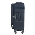 Samsonite Citybeat - Spinner M, Expandable Suitcase, 66 cm, 67/73 L, Blue(Navy Blue), Spinner M (66 cm - 67/73 L), Suitcases & trolleys