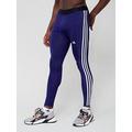 adidas Performance Techfit 3-Stripes Training Long Leggings - Navy, Navy, Size Xs, Men