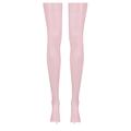 Women's Pink / Purple Latex Stockings - Pink Extra Small Elissa Poppy