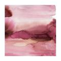 Red / Pink / Purple 'Warm Skies ' Pink Abstract Landscape Print One Size Rosanna Corfe