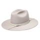 Women's Grey Sandro Wool Fedora Large Americo Hat Company
