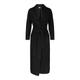 Women's "Camilla" Cashmere Dressing Gown- Black S/M Tirillm