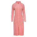 Women's Rose Gold Terry Cotton Zip Robe 3Xl Oh!Zuza Night & Day