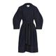 Women's Blue Ohemaa Oversized Wrap Coat - Indigo Large Asantii