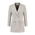 Women's Neutrals Silk Linen Jacket Extra Small Vulto