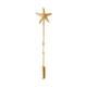 Men's Starfish Tie Pin/Twist Tie Pin - Gold Lee Renee