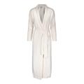 Women's "Camilla" Cashmere Dressing Gown -Off White M/L Tirillm