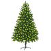 The Holiday Aisle® 6' 10" H/Yellow Tinsel Christmas Tree, Steel in Green | Wayfair E0528A71ED364106989BFB7E329AF564