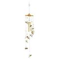 Outdoor Wind Chimes Copper Bells Large Wind Chimes Loud Solar Light Wind Chime Wind Chimes Sound Garden Hanging for Windows Long Solar Powe Hummingbird Wind Chime Lights Fair Winds Plate