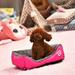 YouLoveIt Pet Dog Bed Comfortable Warming Bed Cat Beds for Indoor Cats Rectangle Cuddle Puppy Bed for Dogs Cat Pets