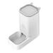 Tohuu Automatic Cat Feeders Opaque Food Feeder Water Dispenser with Feeding System Space Saving Detachable Pet Feeder for Home Pet Store Use Dogs special
