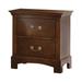 Coaster Furniture Tatiana Warm Brown 2-drawer Nightstand