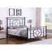 Coaster Furniture Paskay Matte Black Metal Panel Bed