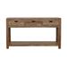 Coaster Furniture Esther Natural Sheesham 3-drawer Storage Console Table