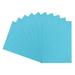 50Pcs Leather Texture Paper Binding Covers Binding Presentation Covers 8.5x11 Inches 12 Mil 83 Lb Lake Blue