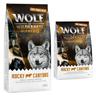 12 + 2 kg gratis! 14 kg Wolf of Wilderness Trockenfutter - Rocky Canyons - Freilandrind...