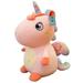 Stuffed Unicorn Plush Toy Ultrasoft Unicorn With Wings Doll For Little Girls 30cm Pink