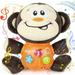 Vanmor Plush Monkey Baby Toys Newborn Baby Musical Toys for Baby 0 to 36 Months Stuffed Animal Light Up Baby Toys