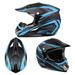 Full Face Motocross Helmet Dirt Bike Helmets Off-Road Helmet for Unisex Adult Youth Motorcycle Helmet MX ATV Motorbike Helmet A4