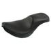 Smoothie Saddle Seat Black Naugahyde For Harley-Davidson