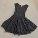 Free People Dresses | Free People Lace Overlay Sheer Black Dress Lace Handkerchief Hem Xsmall - 1d1034 | Color: Black | Size: Xs