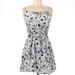 Zara Dresses | Host Pick - Beautiful Zara Basic Casual Blue & White Dress In Size Xs | Color: Blue/White | Size: Xs