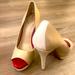 Jessica Simpson Shoes | Jessica Simpson Heels Size 6.5 | Color: Red/Tan | Size: 6.5