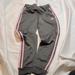 Adidas Bottoms | Adidas Sweatpants Size M 10/12 | Color: Gray/Pink | Size: Mg