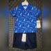 Polo By Ralph Lauren Shirts & Tops | Blue Ralph Lauren Polo 2pc Set | Color: Blue | Size: 12mb