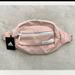 Adidas Bags | Nwt Adidas Core Waist Travel Bag Glow Pink/White/Blk | Color: Pink/White | Size: Os